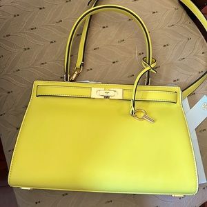 Tory Burch Lee Radziwill Small Bag / Electric Yellow